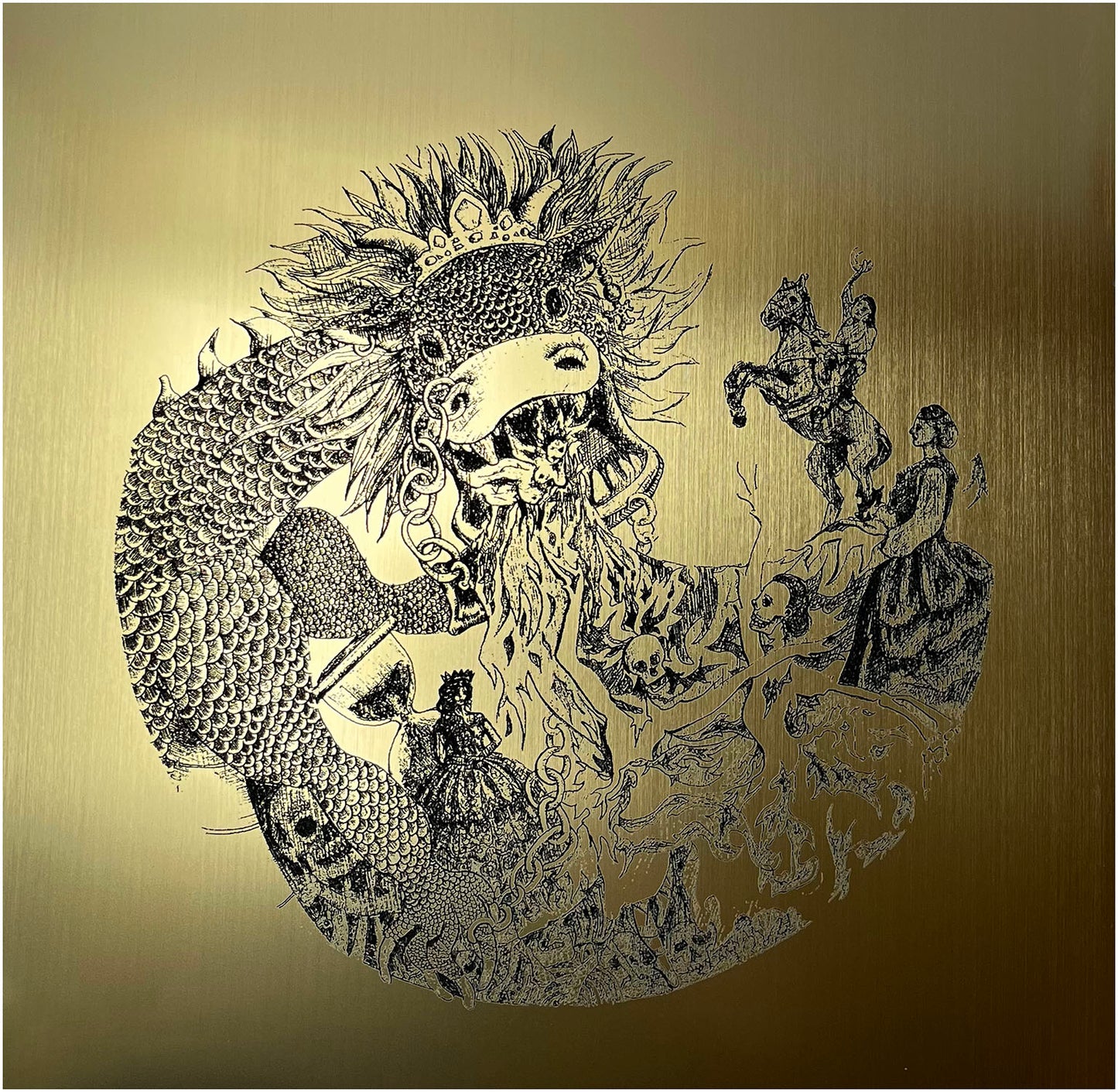 The Fire Dancers (Gold)