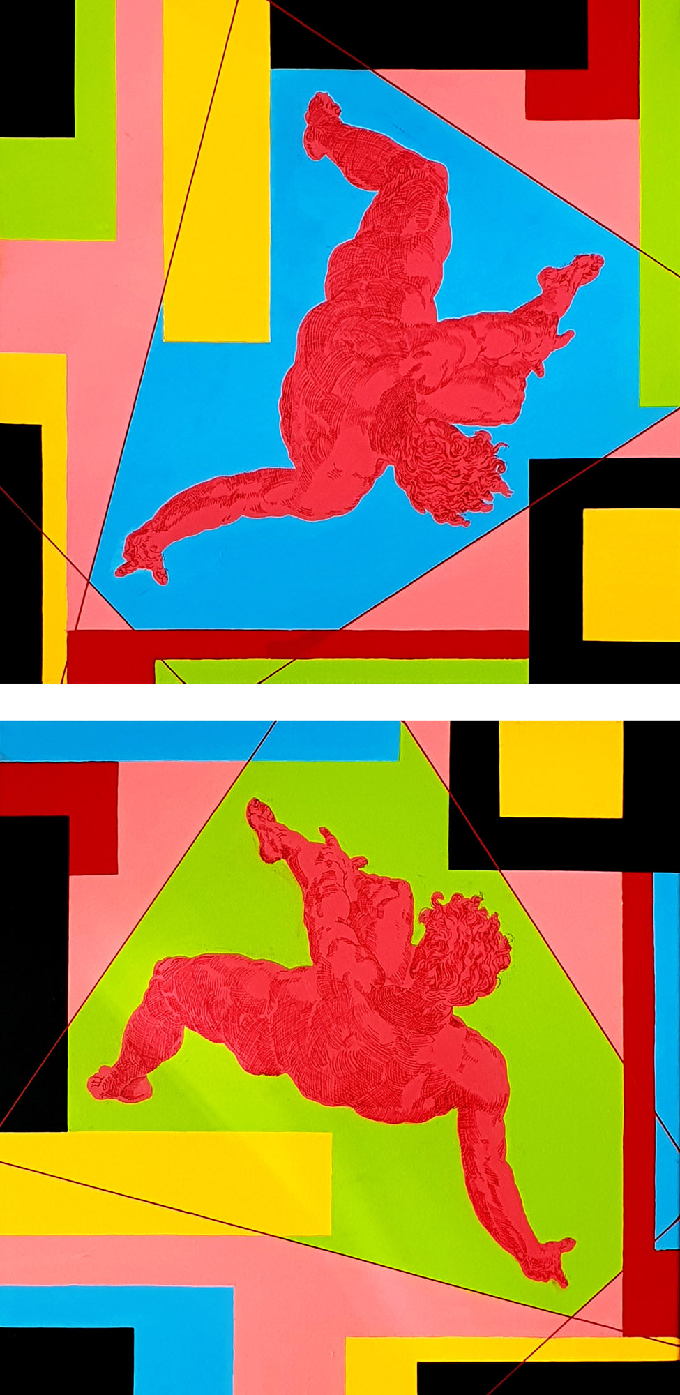 Skyfall (Diptych)